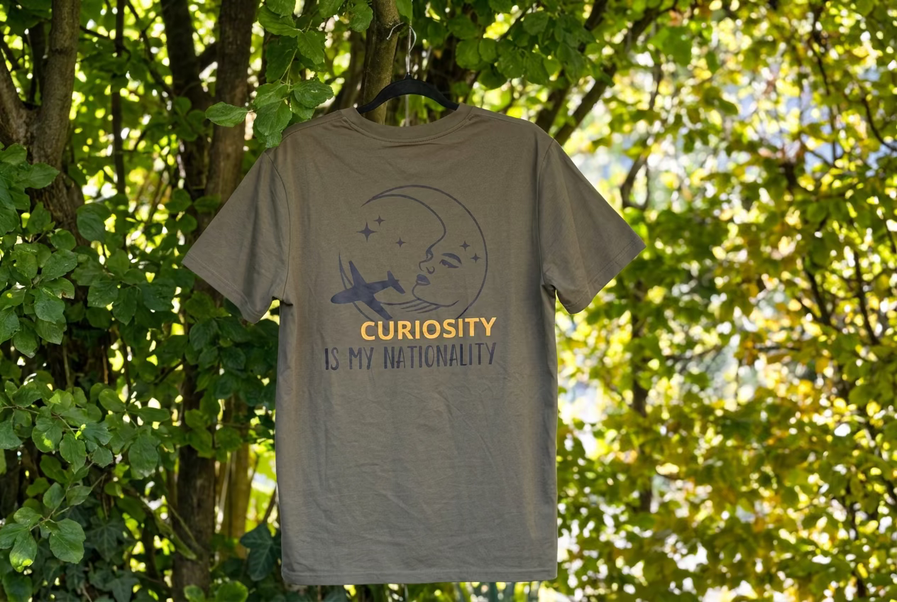 Unisex Organic Cotton Creator 2.0 T-Shirt | curiosity is my nationality