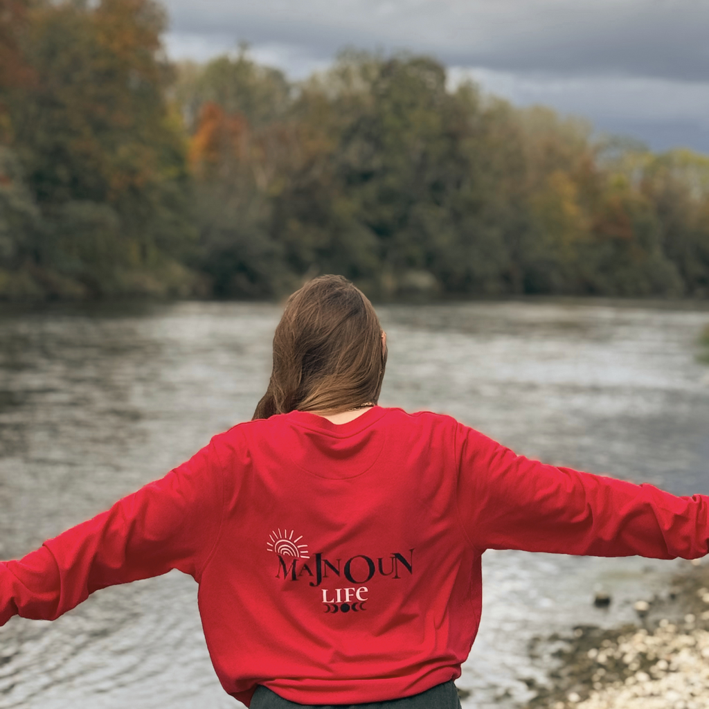 Unisex organic sweatshirt | majnoun life